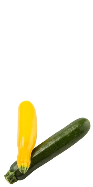 노란색과 녹색 zucchinis — 스톡 사진