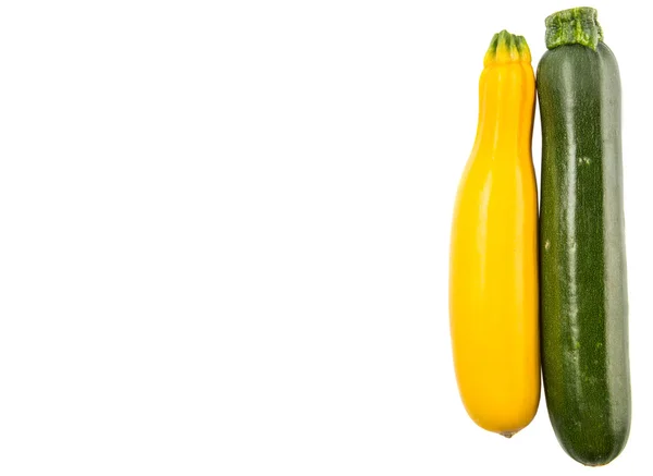 Yellow and green zucchinis — Stock Photo, Image