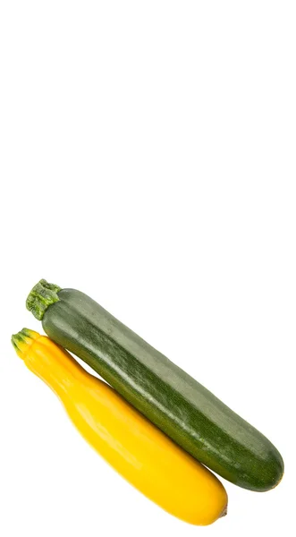 Abobrinha amarela e verde — Fotografia de Stock