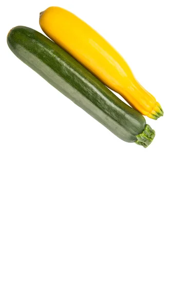 노란색과 녹색 zucchinis — 스톡 사진