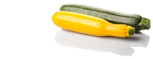Sárga és zöld zucchinis — Stock Fotó