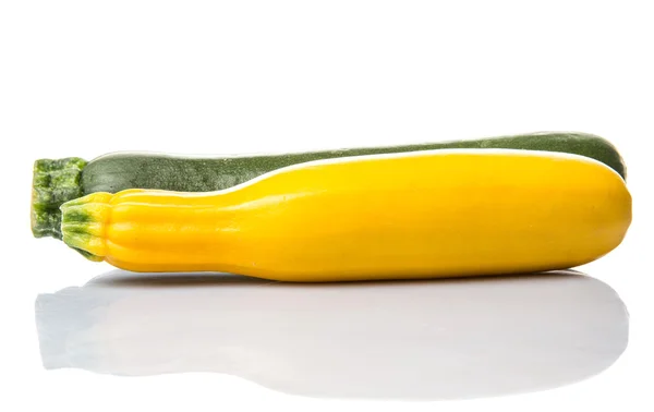 Yellow and green zucchinis — Stock Photo, Image