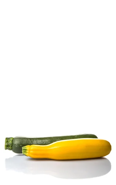 Sárga és zöld zucchinis — Stock Fotó