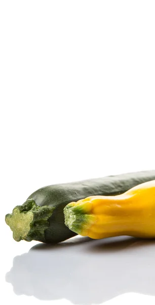 Yellow and green zucchinis — Stock Photo, Image