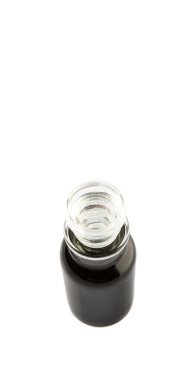 Cam şişe içinde balsamik sirke