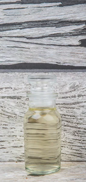 Vinegar Apple Dalam Kaca Vial — Stok Foto