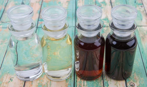 Variedade de vinagre de mistura — Fotografia de Stock