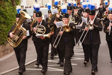 Hausham, Almanya, 07.17.2016: Güzellik Yarışması 50 yıl madeni kapatma Hausham