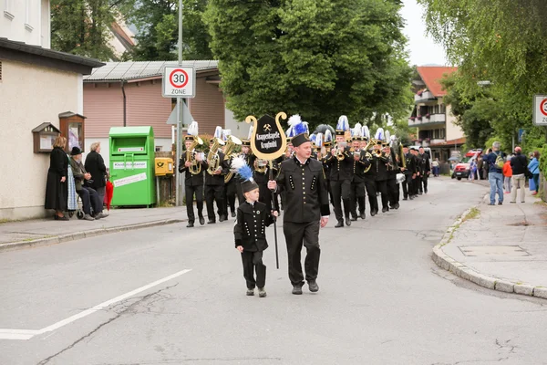 Hausham, deutschland, 17.07.2016: Festakt 50 jahre bergwerksstilllegung in hausham — Stockfoto