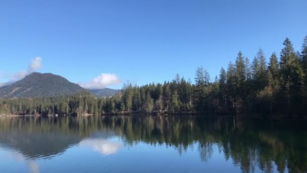 Hintersee Berchtesgaden Yakınlarındaki Ramsau Belediyesinin Bir Parçasıdır — Stok video