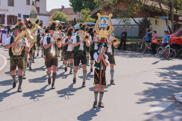 Brassband Bayrischzell 125 inci yıldönümü gösterisi