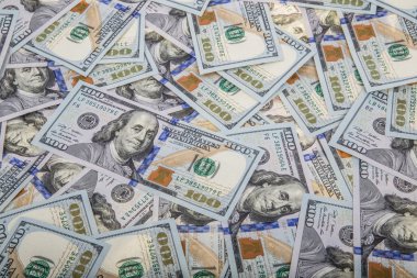 Arka plan olarak Amerikan doları