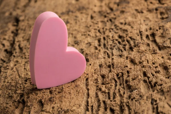 Hart voor Valentijnskaart — Stockfoto