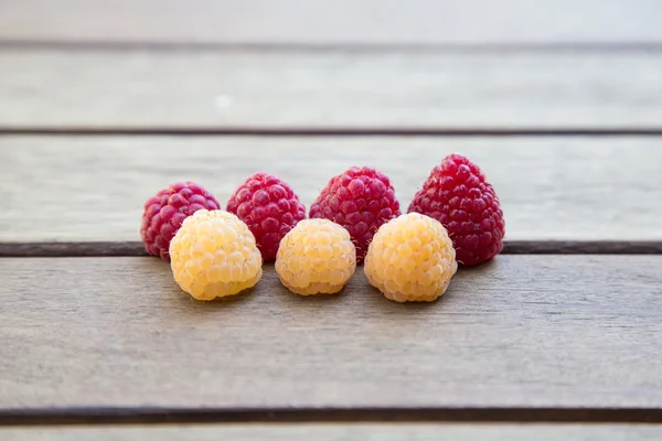 熟したラズベリーの果実 — ストック写真