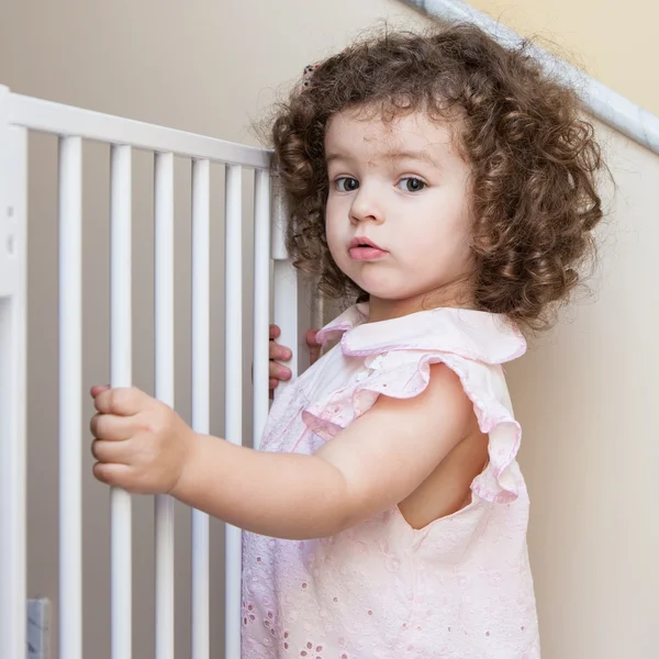 Portrait of cute little girl — Stock Photo, Image