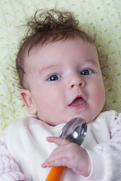 Portrait of little girl — Stock Photo, Image