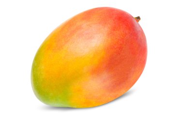 Mango beyaz üzerine izole