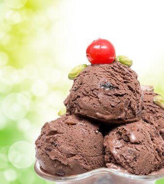 dondurma yakın çekim