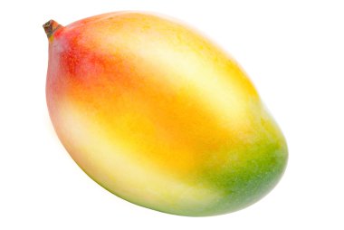 Mango beyaz üzerine izole