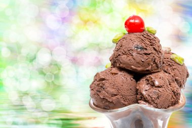 dondurma yakın çekim