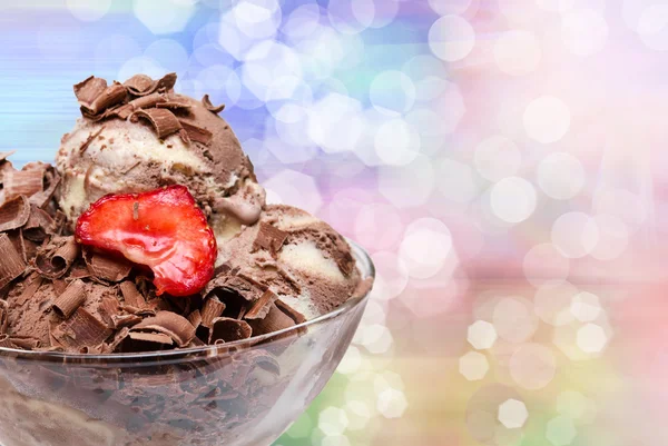 アイスクリームをクローズ アップ — ストック写真