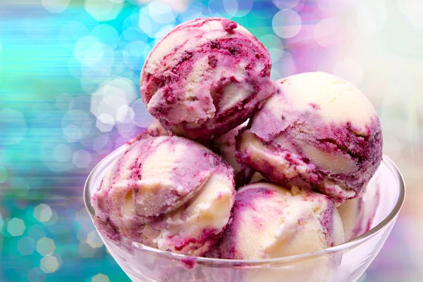 Ice cream close up — Stock Photo, Image