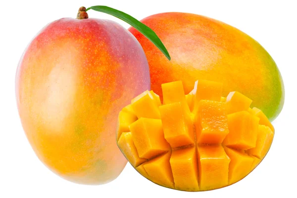 Mango απομονωμένο σε λευκό — Φωτογραφία Αρχείου