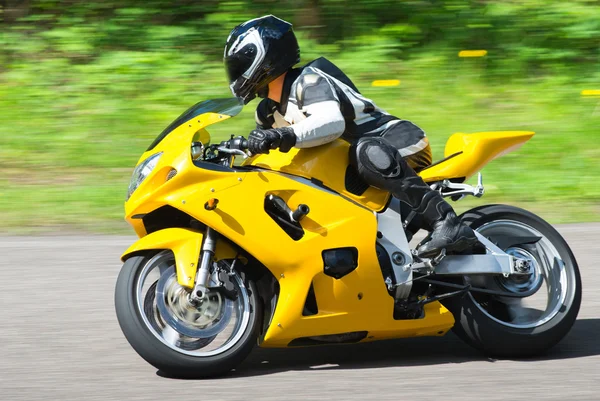 Moto dinámico de carreras — Foto de Stock