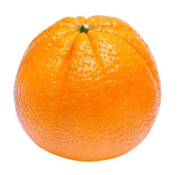 Orange isoliert auf Weiß — Stockfoto