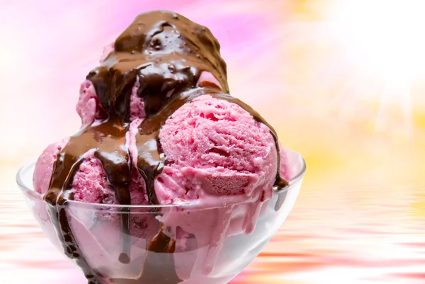 Gelato da vicino — Foto Stock