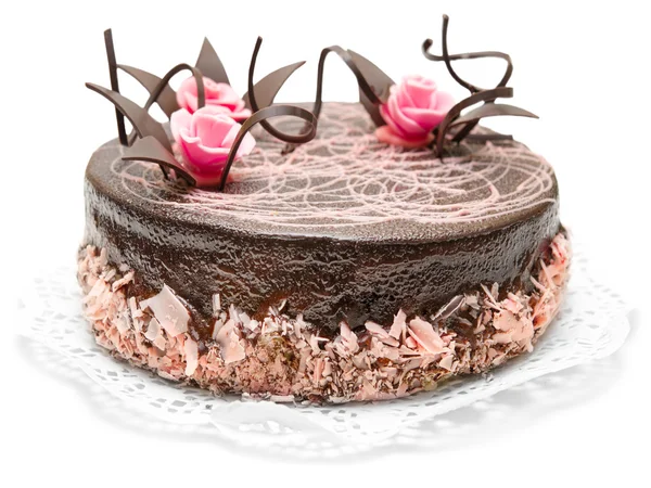 Torta al cioccolato — Foto Stock