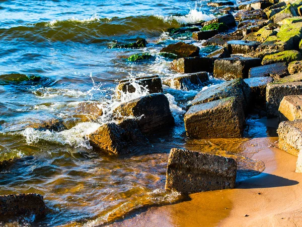 Olas en el mar — Foto de Stock