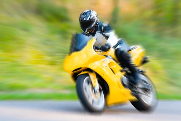 Motorcyclist Stock Image