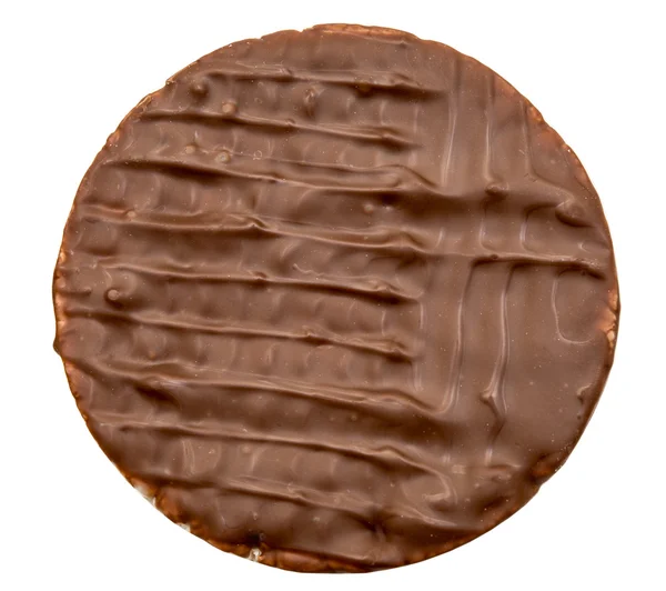 Pozornost podniku čokoládový koláček — Stock fotografie