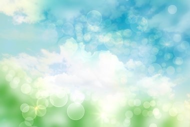 Soyut bokeh arkaplanı