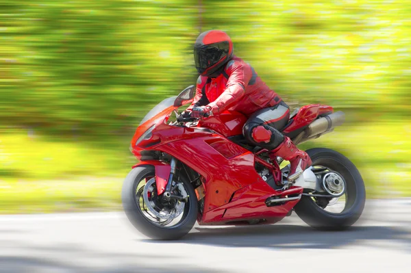 Motorradrennen — Stockfoto