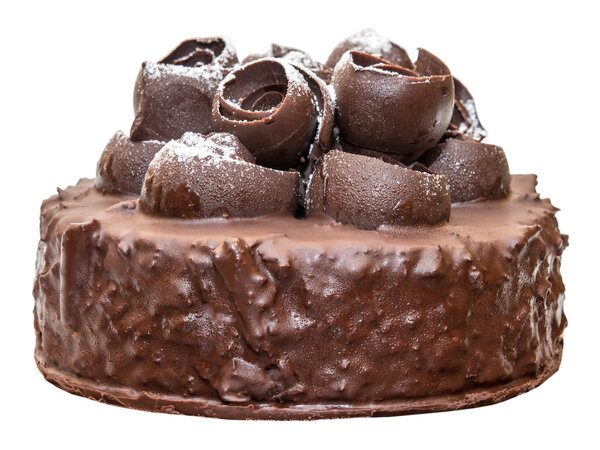 торт на белом
