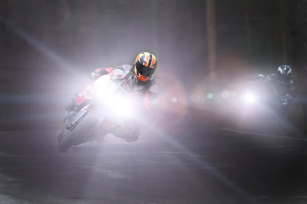 モーター バイクの競争 — ストック写真