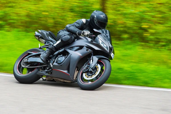 Мотоцикл racing Ліцензійні Стокові Зображення