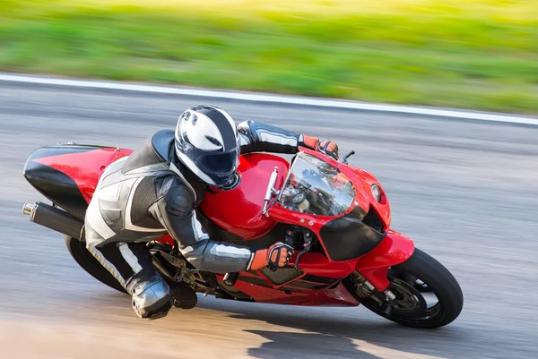 Motociclista — Fotografia de Stock