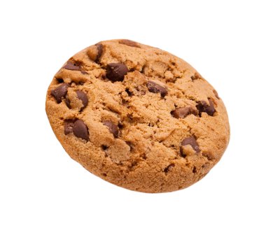 Çikolata parçacıklı kurabiye.