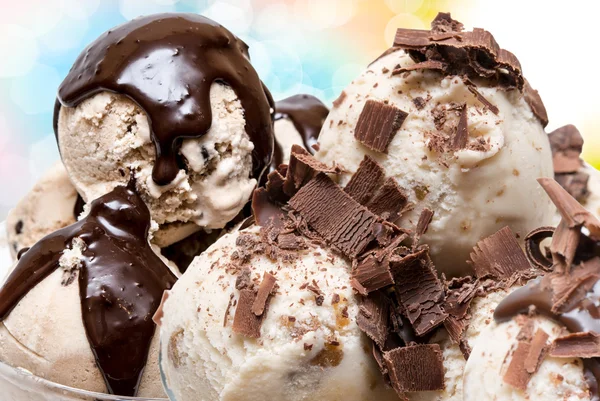 Ice cream close up — Stock Photo, Image