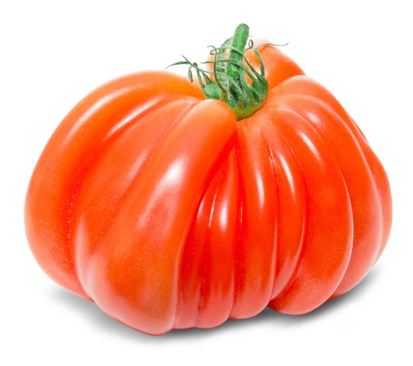 Tomate aislado sobre blanco — Foto de Stock