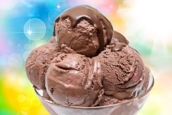 Ice cream close up — Stock Photo, Image