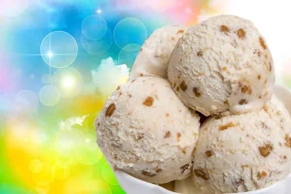 Ice cream close up — Stock Photo, Image