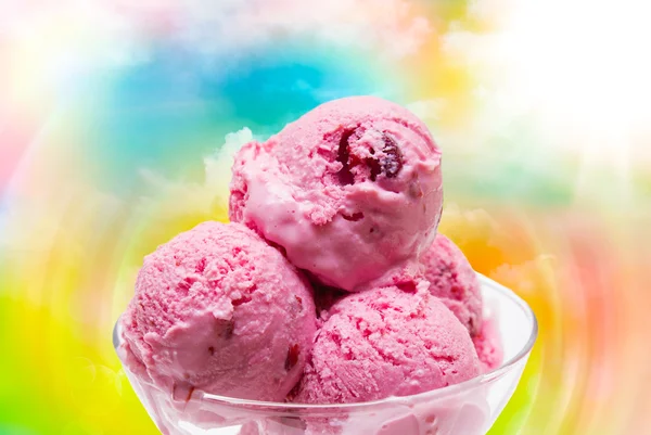 Gelato da vicino — Foto Stock