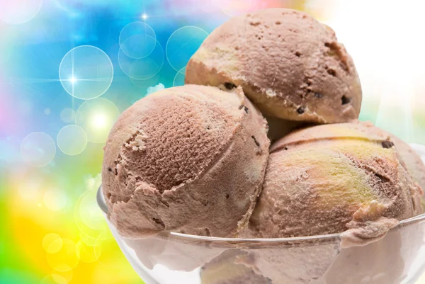 Ice cream close up — Stock Photo, Image