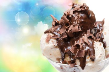 dondurma yakın çekim