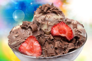 dondurma yakın çekim