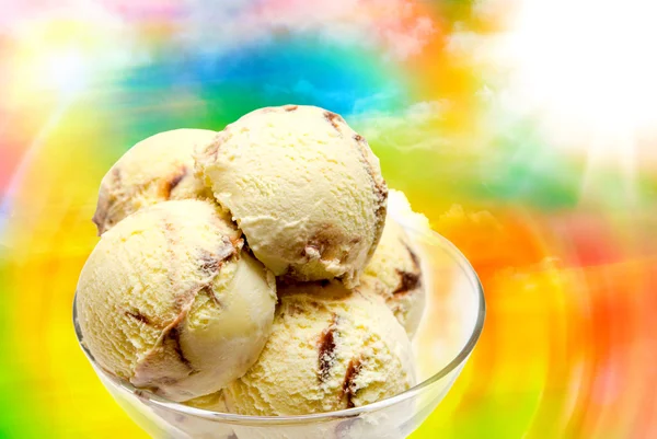 Ice cream close up — Stock Photo, Image